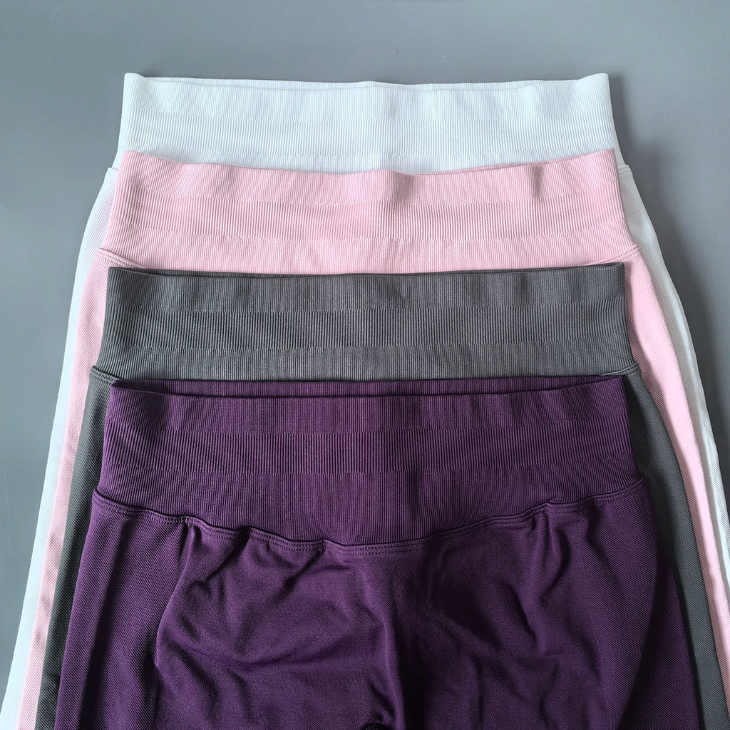 VEQKING Seamless Scrunch Butt Yoga Leggings