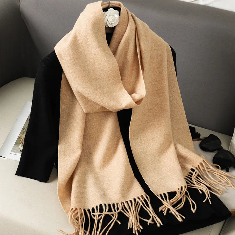 Winter Cashmere Pashmina Scarf (62 Colors)