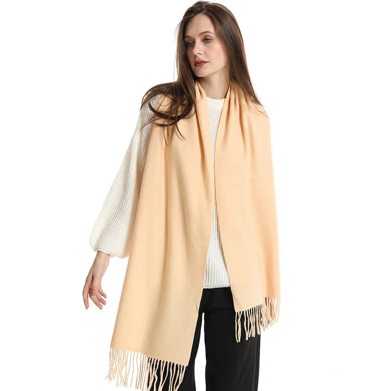 Winter Cashmere Pashmina Scarf (62 Colors)