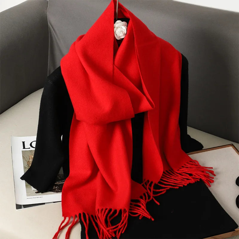 Winter Cashmere Pashmina Scarf (62 Colors)